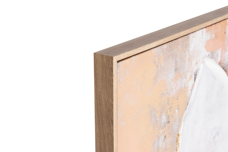 CUADRO ABSTRACTO 80% PITNADO A MANO 83x4x123 CM