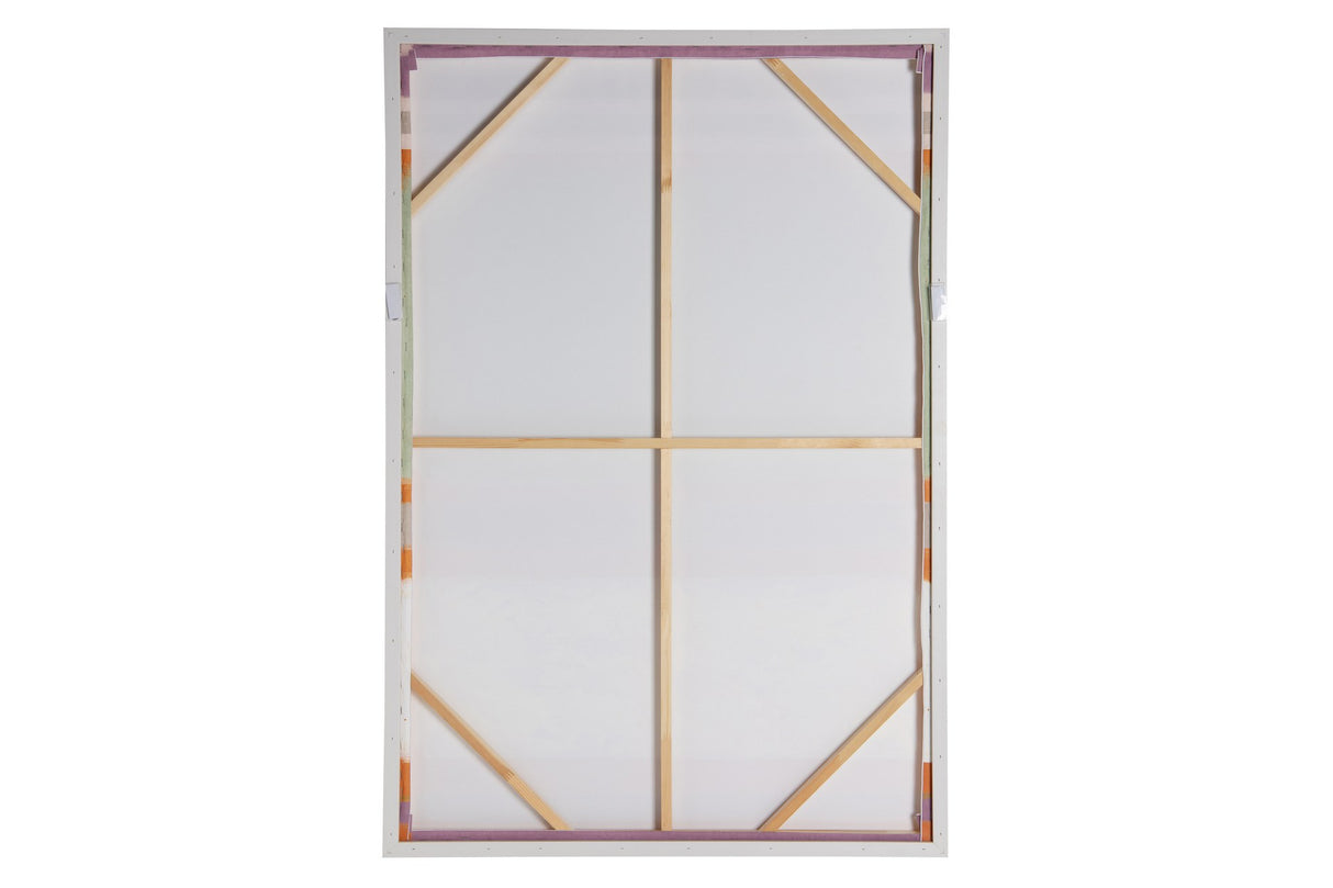 CUADRO ABSTRACTO 80% PITNADO A MANO 83x4x123 CM