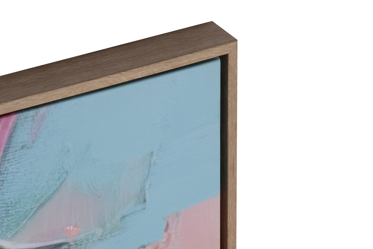 CUADRO PALMERA 80% PINTADO A MANO 83x4x123 CM