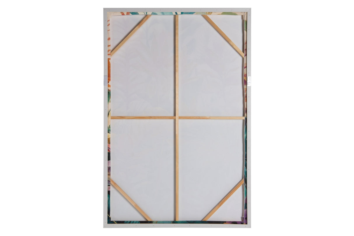 CUADRO NATURALEZA 80% PINTADO A MANO 83x4x123 CM