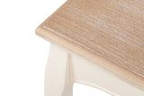 Console beige con coperchio naturale 110x25x90 cm