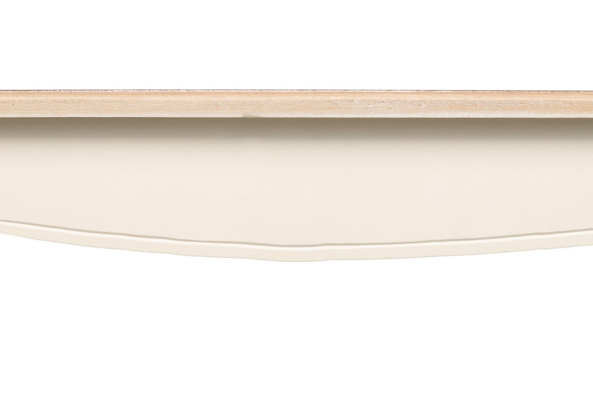 Console beige avec couvercle naturel 110x25x90 cm