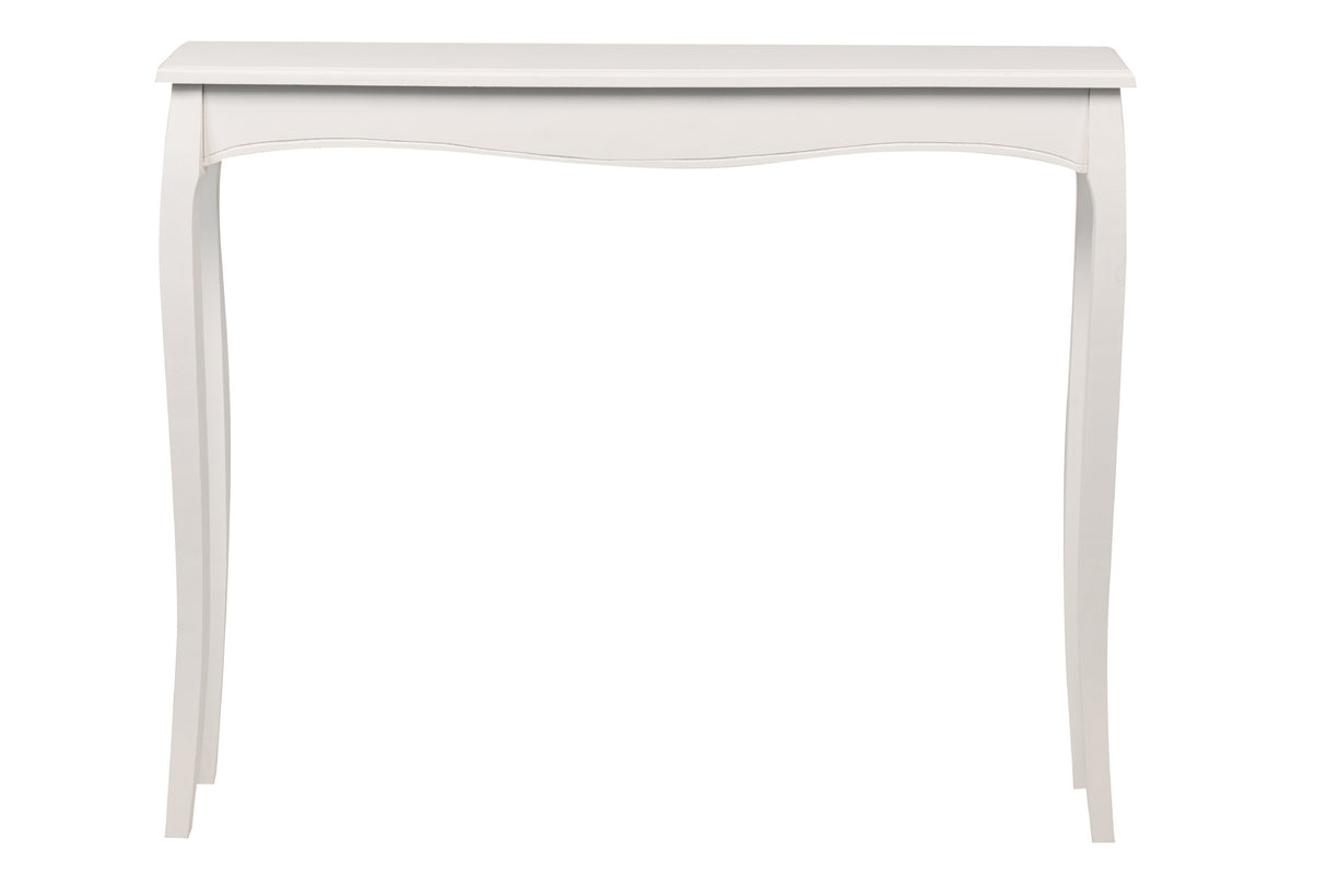 Console blanche avec couvercle blanc 110x25x80 cm