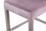 Tabouret de cuisine avec poignée lilas 48x53x104cm