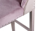 Tabouret de cuisine avec poignée lilas 48x53x104cm