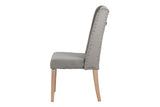 Captone de chaise en velours avec un tireur 53x53x102 cm