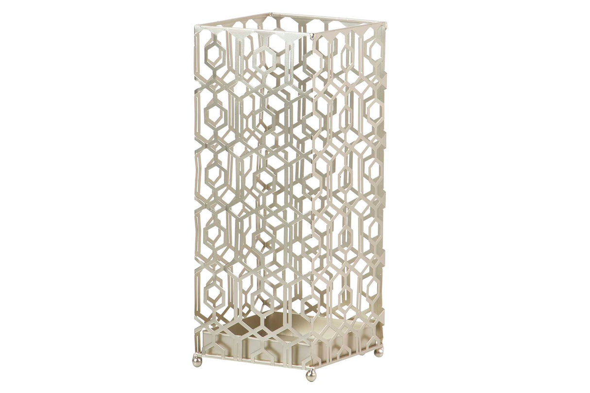 Paraguero Metal Champagner 25x25x49 cm