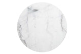 SET 2 MESAS METAL MARMOL 60x60x41 50x50x38 CM
