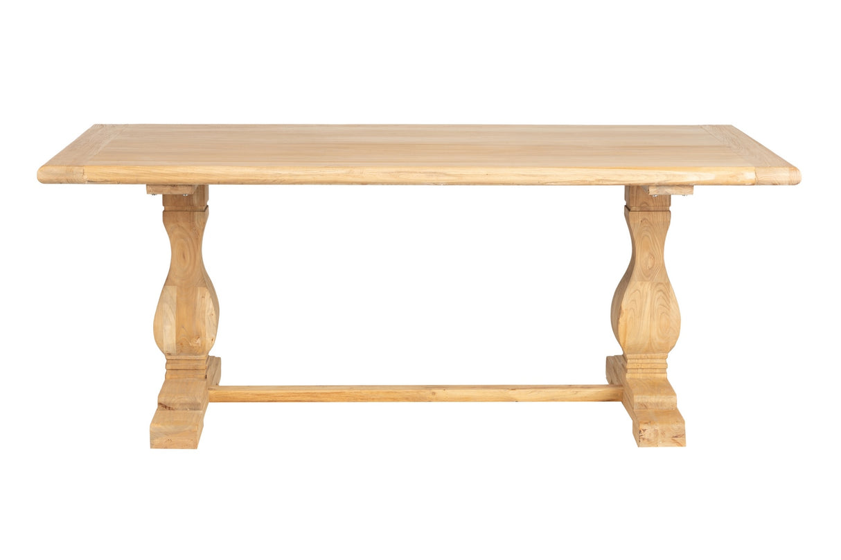 MESA COMEDOR MADERA AYUTHAYA 200x100x78 CM