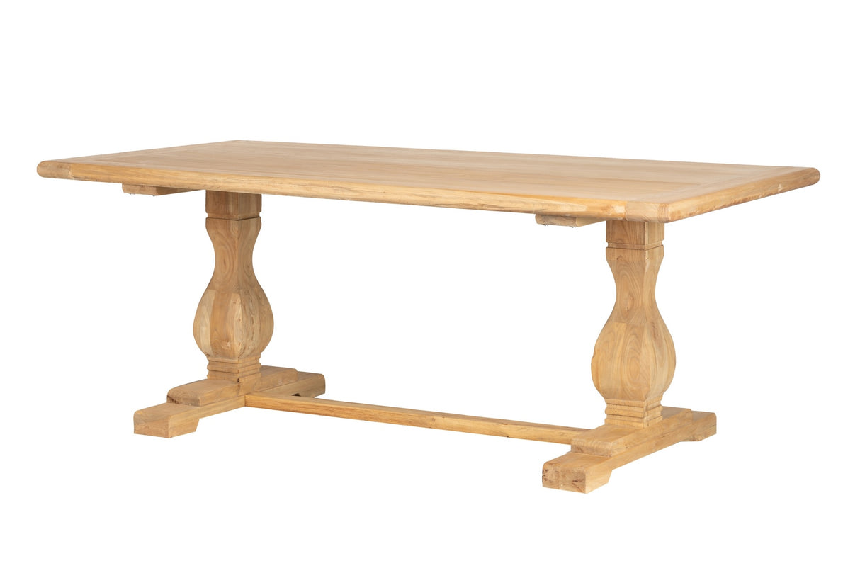 MESA COMEDOR MADERA AYUTHAYA 200x100x78 CM