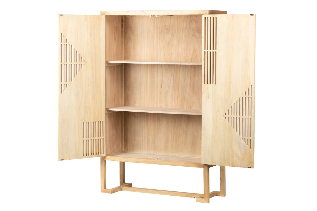 Cabinet Lopburi Wood 110x40x170 cm