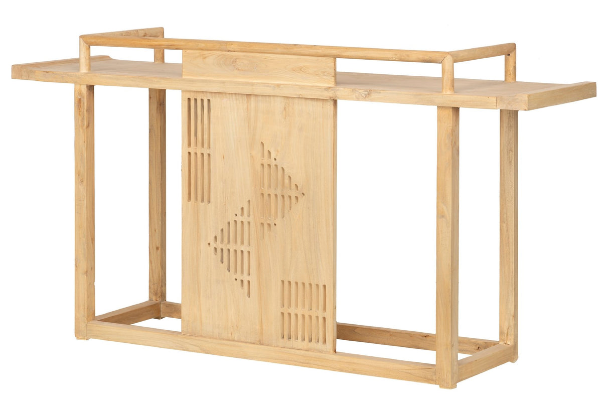 Console en bois de Lopburi 150x40x81 cm