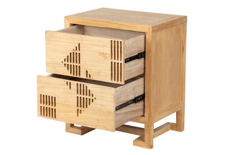Lopburi Wood Tabelle 61x43x73 cm