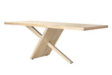 MESA COMEDOR RECT. MADERA AMALA 200x90x76 CM