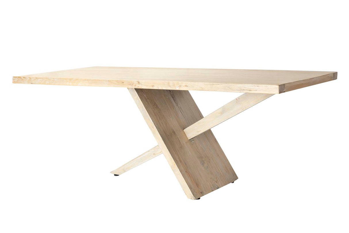 MESA COMEDOR RECT. MADERA AMALA 200x90x76 CM