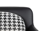 Black Textil Sillon Tulsa 70x80x81 cm