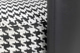 Black Textil Silon Tulsa 70x80x81 cm