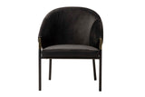 Velvet Black Atlanta Chair 64x69x78 cm