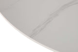 MESA COMEDOR PIEDRA BLANCA ORIZABA 120x120x77 CM