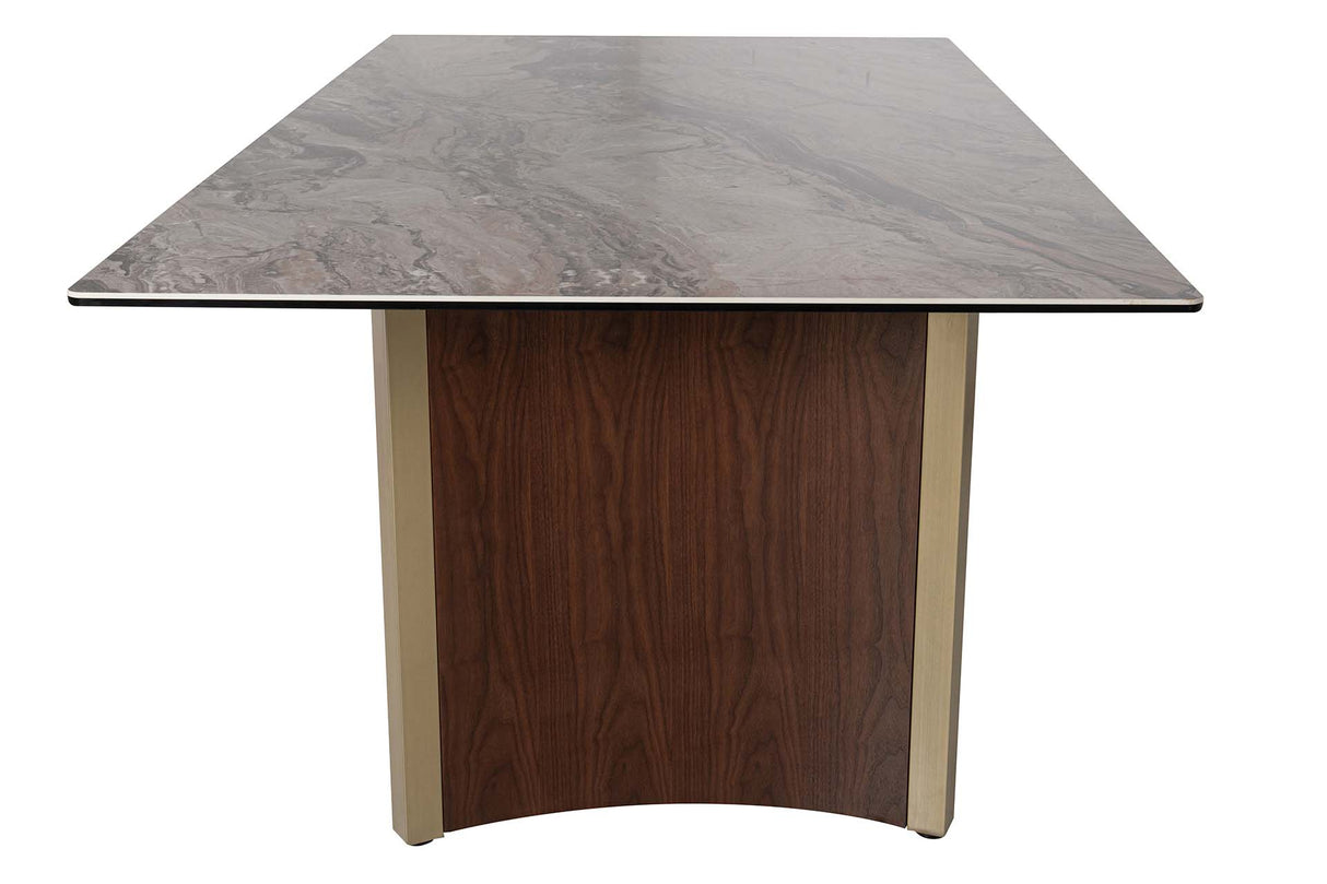 MESA COMEDOR PIEDRA CRISTAL CELAYA 240x120x76 CM