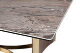 MESA COMEDOR PIEDRA CRISTAL CELAYA 240x120x76 CM