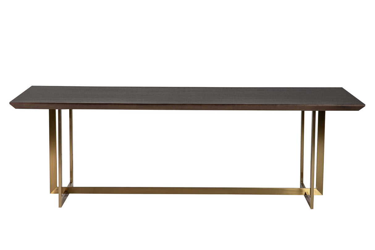 MESA COMEDOR FRESNO ACERO INOXIDABLE ARGOS 240x100x77 CM