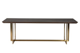 MESA COMEDOR FRESNO ACERO INOXIDABLE ARGOS 240x100x77 CM