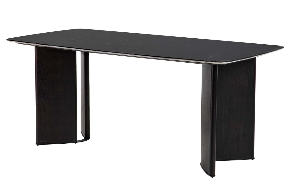 MESA COMEDOR PIEDRA ROBLE BURNABY 180x90x76 CM