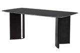 MESA COMEDOR PIEDRA ROBLE BURNABY 180x90x76 CM