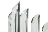 APLIQUE METAL CRISTAL NAPERVILLE 18,5x18,5x50 CM