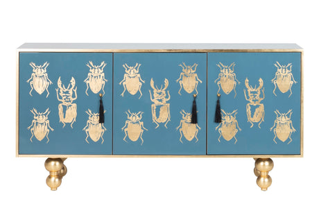 Sideboard stampata /mano verniciata Egitto 150x50x76cm