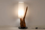 Cebu Wood Schedle Lampe 40x30x70 cm