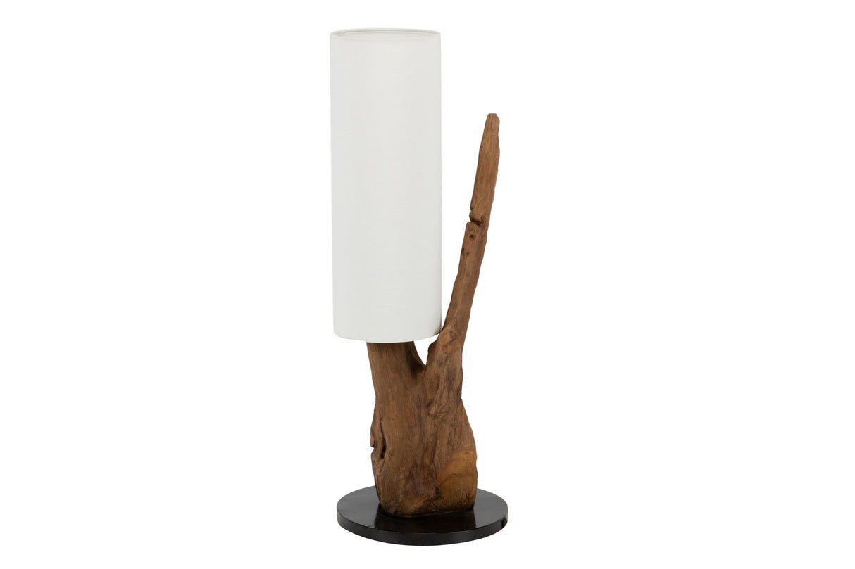 Cebu Wood Schedle Lampe 40x30x70 cm