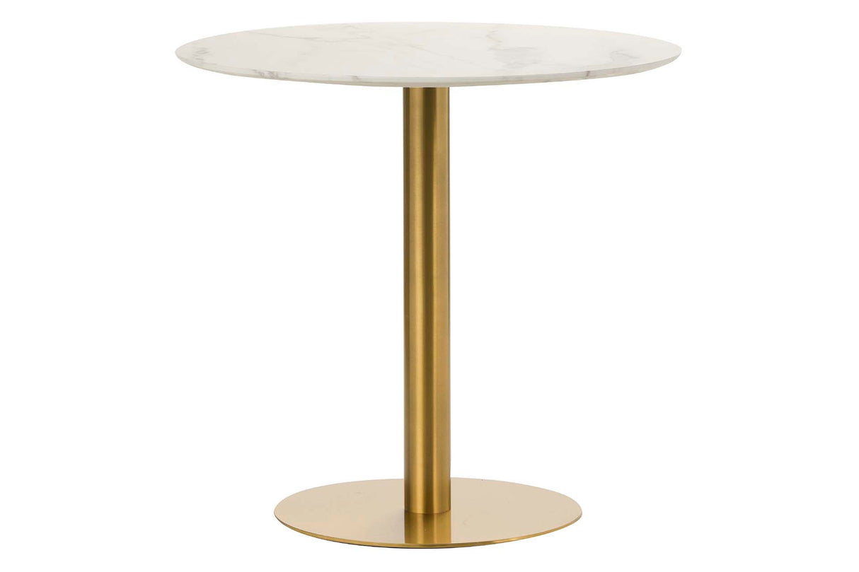 Calgary 80x80x75 cm table en acier inoxydable