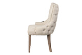 SILLA LINO CAPITONE BEIGE RICHMOND 63x63x98 CM