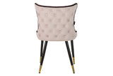 SILLA VELVET GRIS ASPEN 49x54x82 CM