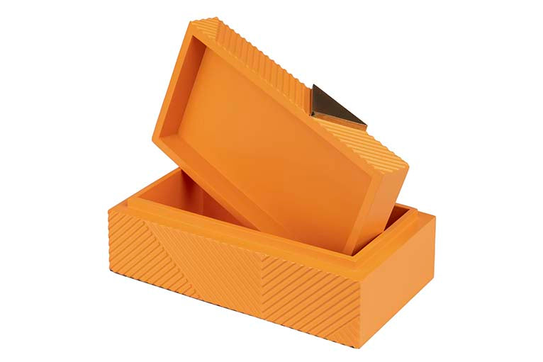 Resina / Metal Box 22x13x8,5 cm