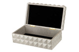 Caixa mdf / pu 33x22x13 cm