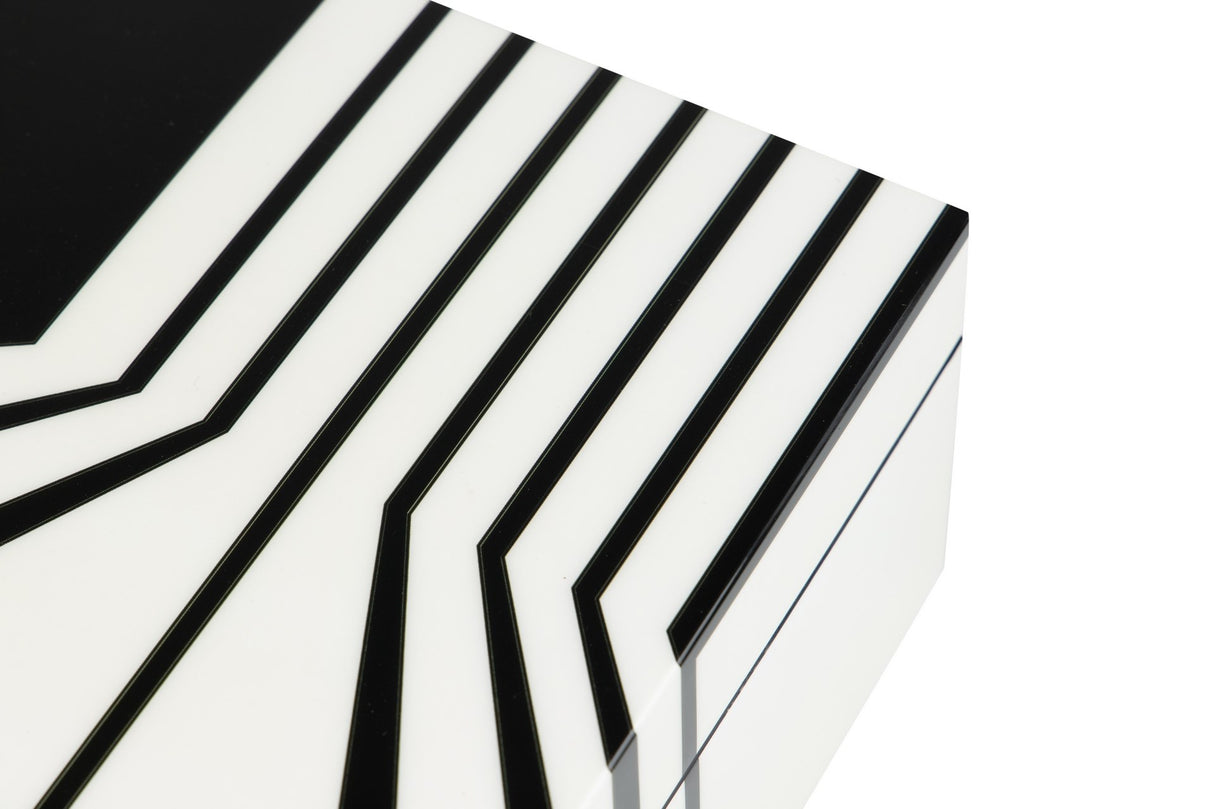 CAJA MDF / ZINC 28x21,5x10 CM