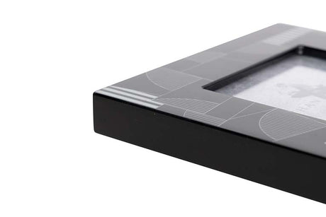 MDF Black Grey Black 10x15 cm