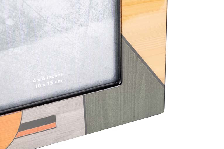 10x15 cm abstrakte MDF -Pors