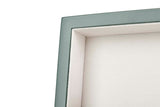 MDF Box Zinc Tachuela Green 32x22x12 cm