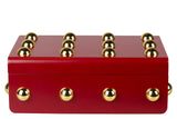 MDF Box Zinc Tachaula Garnet 32x22x12 cm