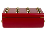 MDF Box Zinc Tachaula Garnet 32x22x12 cm