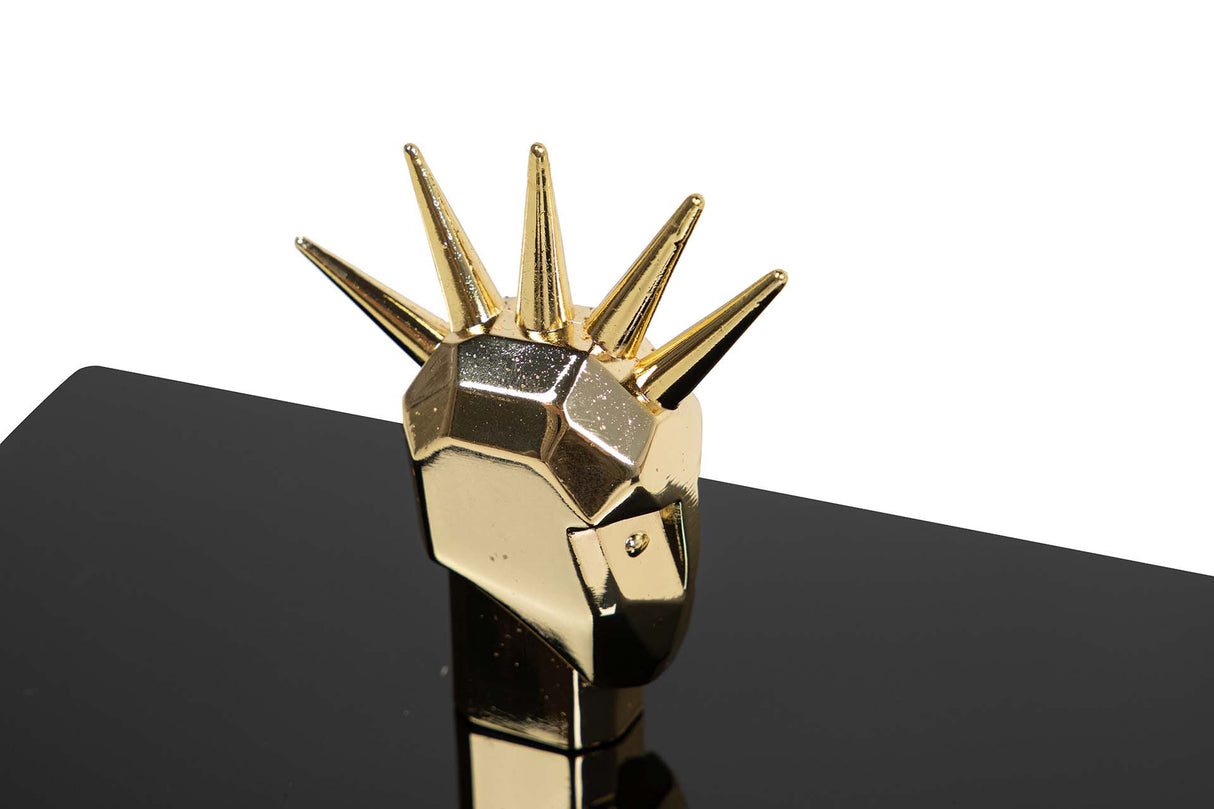 CAJA MDF ZINC LACADA NEGRA 20x12x16 CM