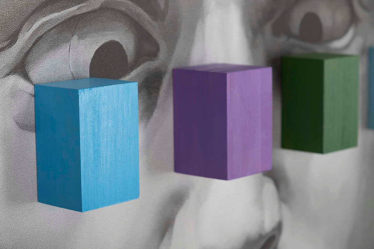 David Cubos Colors 130x3x165 cm
