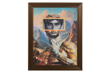 Boîte éblouissante avec cadre 80x8x100 cm
