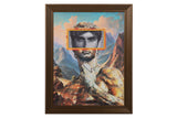 Boîte éblouissante avec cadre 80x8x100 cm