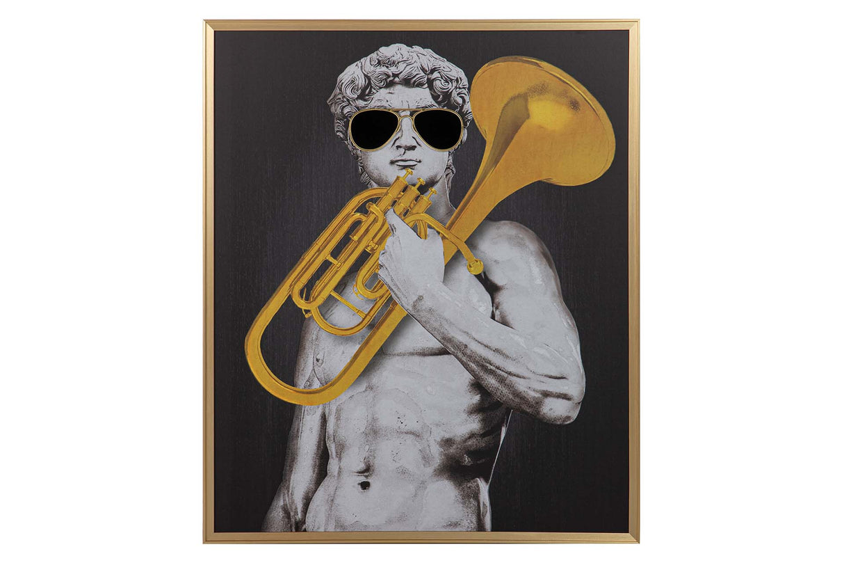 Boîte d'aristocratie avec cadre 80x7x100 cm