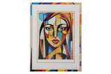 CUADRO ECOS DE PICASSO CON MARCO 60x4x80 CM